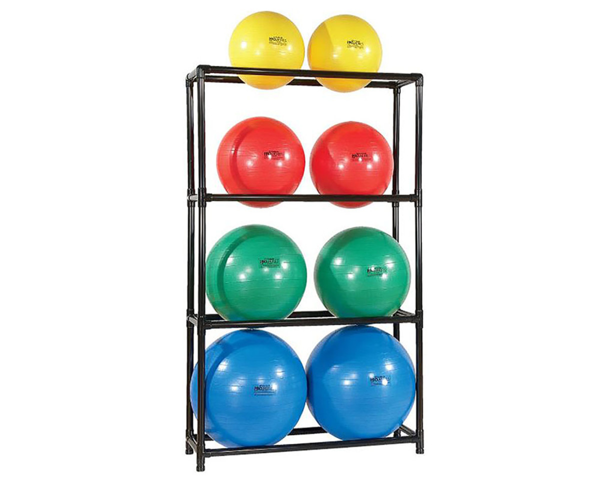 Stability Ball 8-Ball PVC Rack Image 1