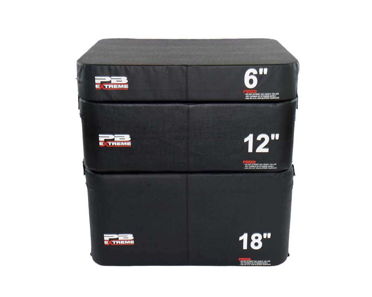 Set of 3 PB Extreme Foam Plyobox (6", 12", 18") Image 1