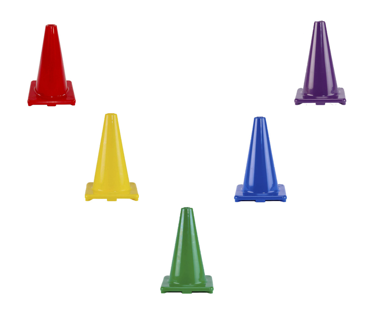 12" Colored Cone Image 1