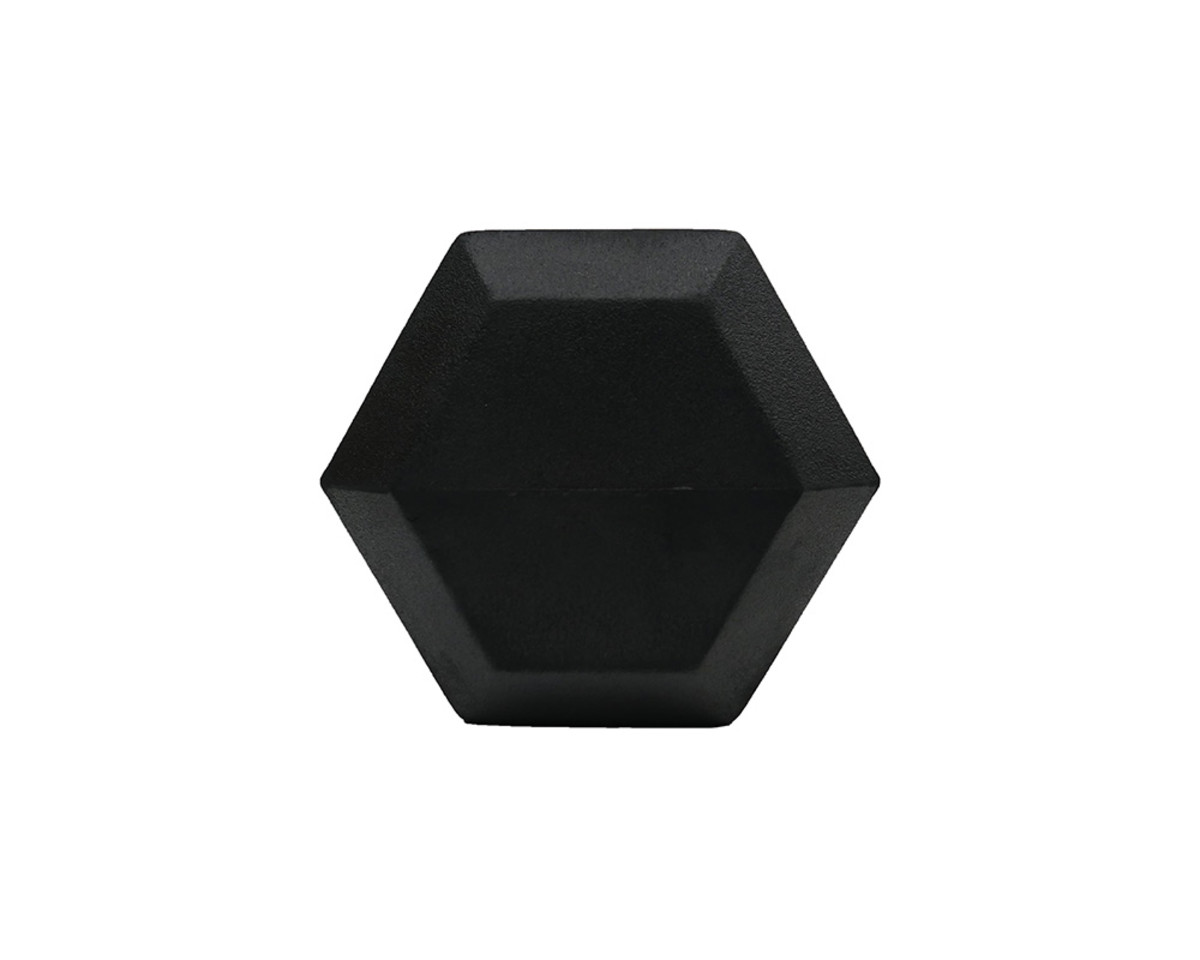 First Place Rubber Encased Hex Dumbbell Image 3